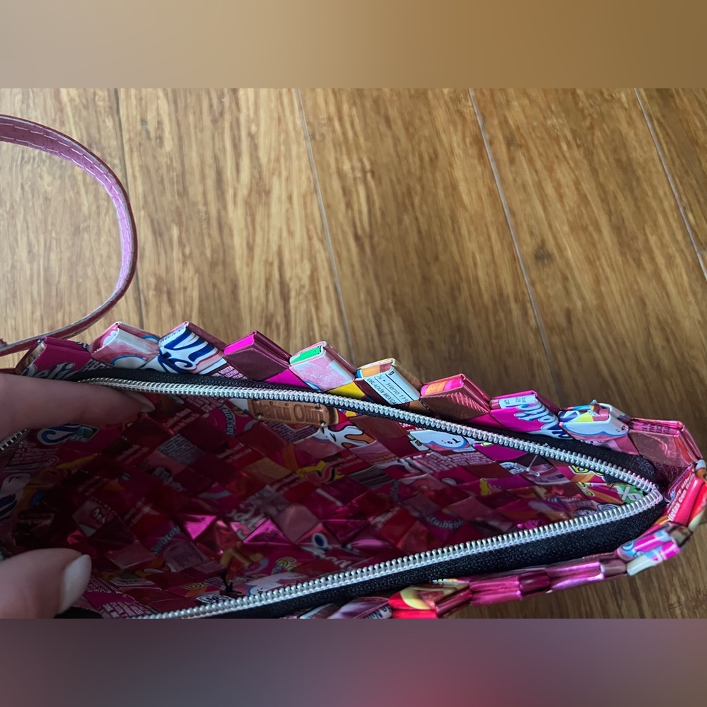 Nahui Ollin Pink Handmade Wrislet - Picture 5 of 10
